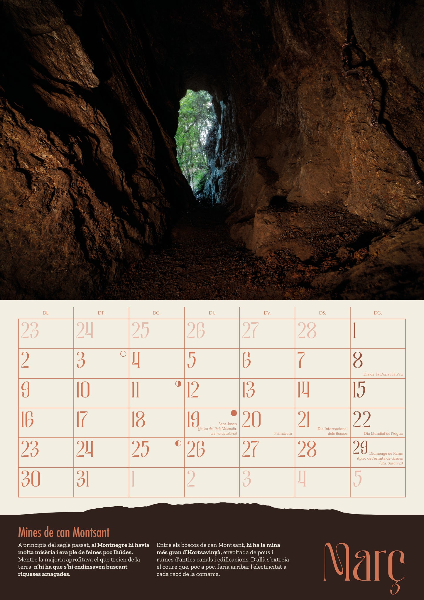 Calendario Hortsavinyà 2026