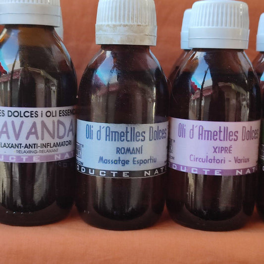 Aceite de almendras con Romero