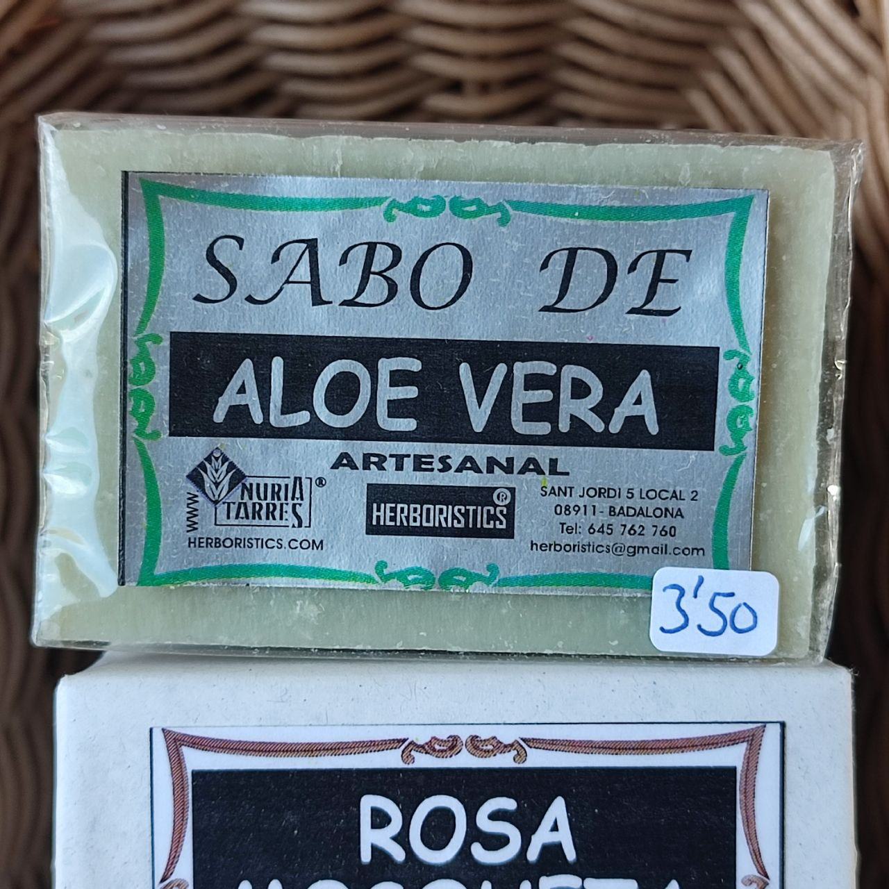 Jabón de Aloe Vera