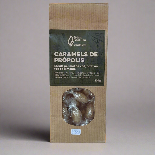 Caramelols de Propóleos sin azúcar