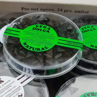 Regaliz pastilla mentolada